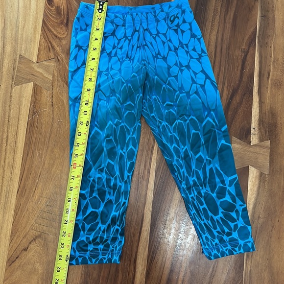 4/50% off | Athletic Geometric Blue Leggings - Picture 7 of 7